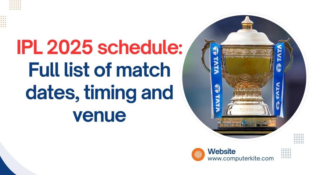 ipl schedule