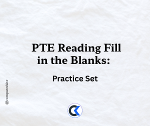 pte fill in the blank