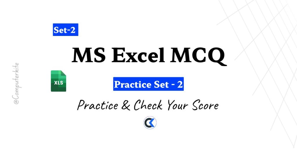 Excel Practice Set-2