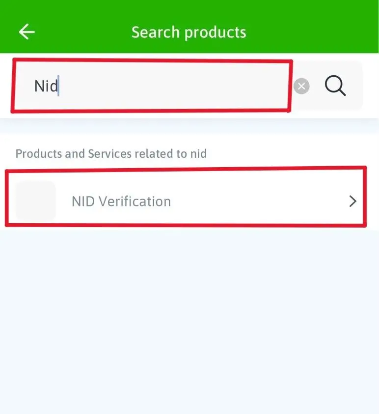 how to connect NID in esewa